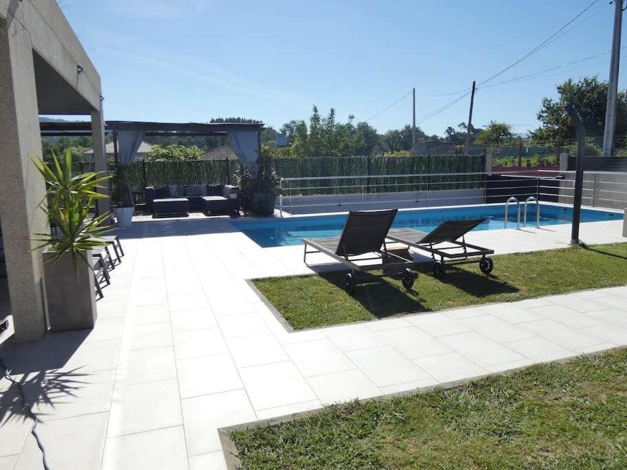 Chalet De Diseno Moderno En Sanxenxo Exterior photo